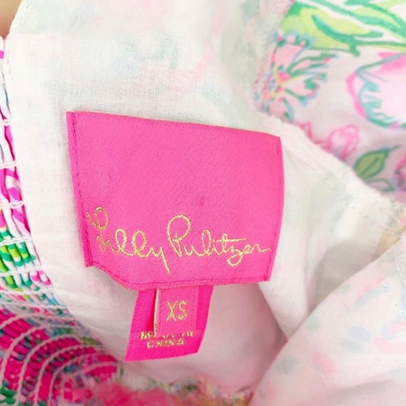 Lily Pulitzer • Pink Floral Paradise Found Evelina Sheath Dress - Picture 3 of 5